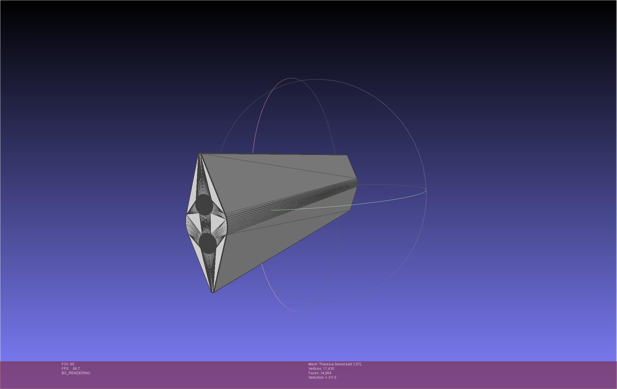 Re Zero Theresia Van Astrea Sword 3D print model_60