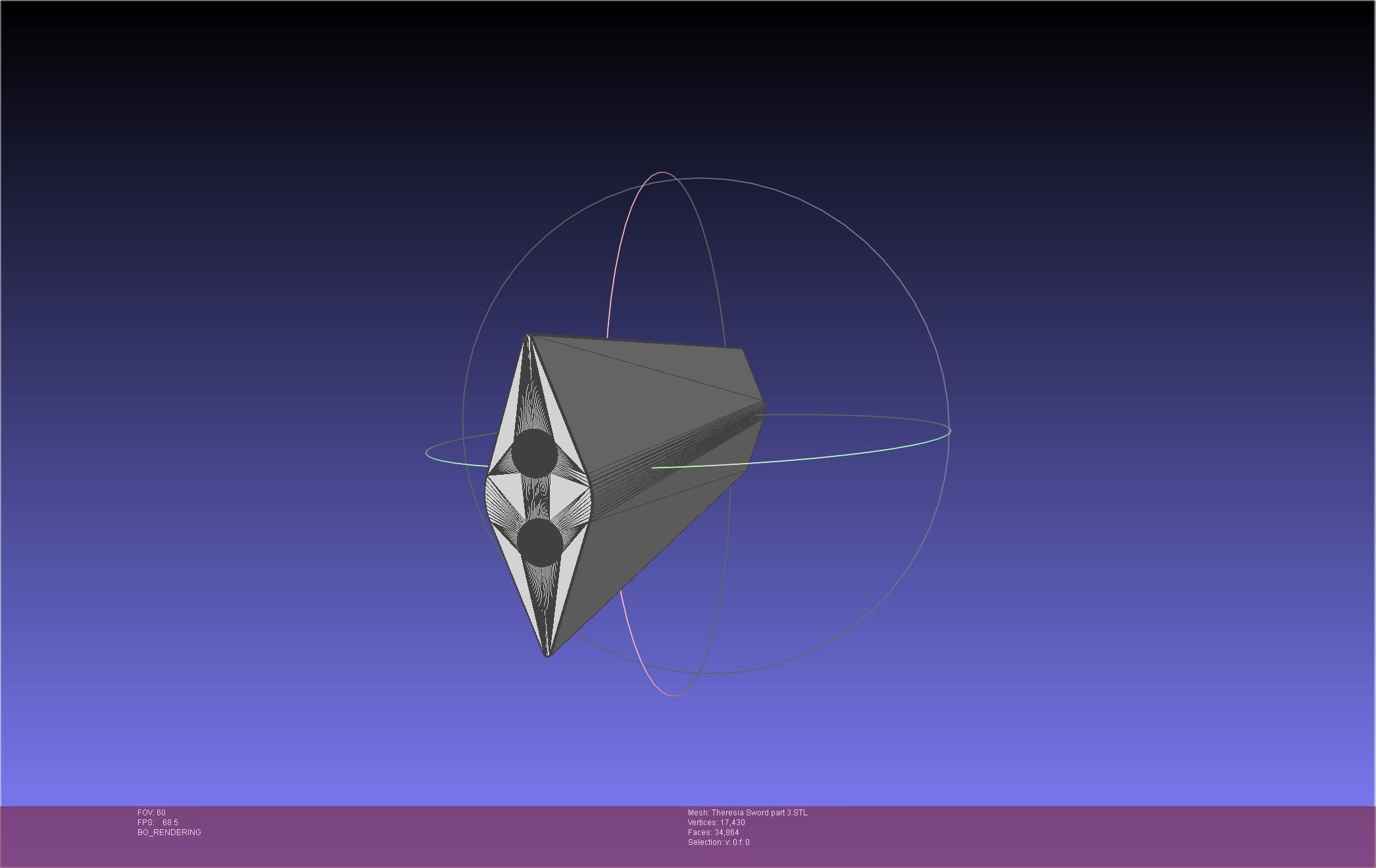 Re Zero Theresia Van Astrea Sword 3D print model_61