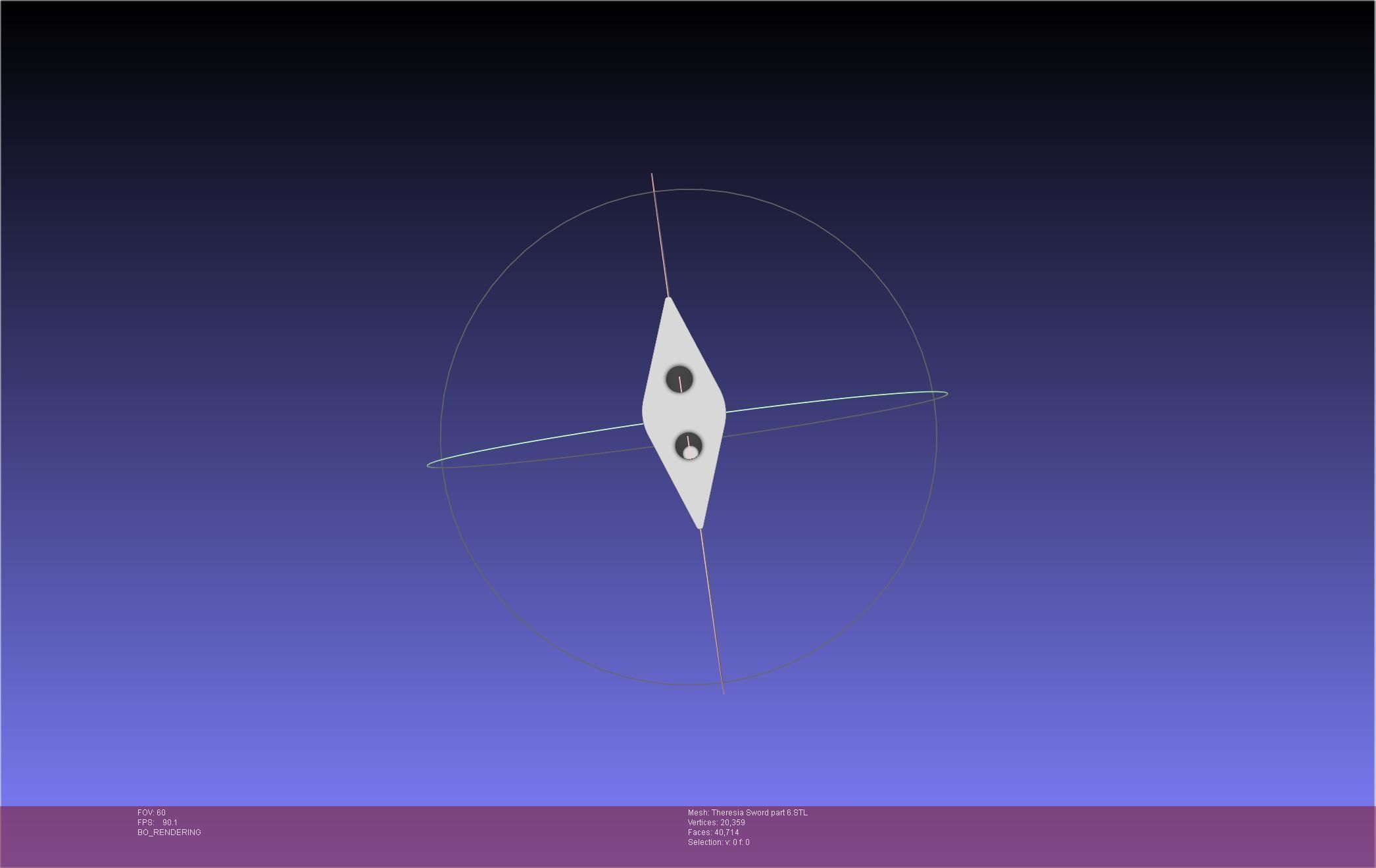 Re Zero Theresia Van Astrea Sword 3D print model_71