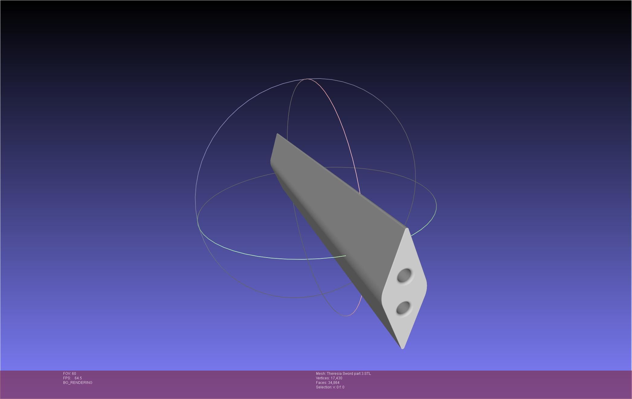 Re Zero Theresia Van Astrea Sword 3D print model_58