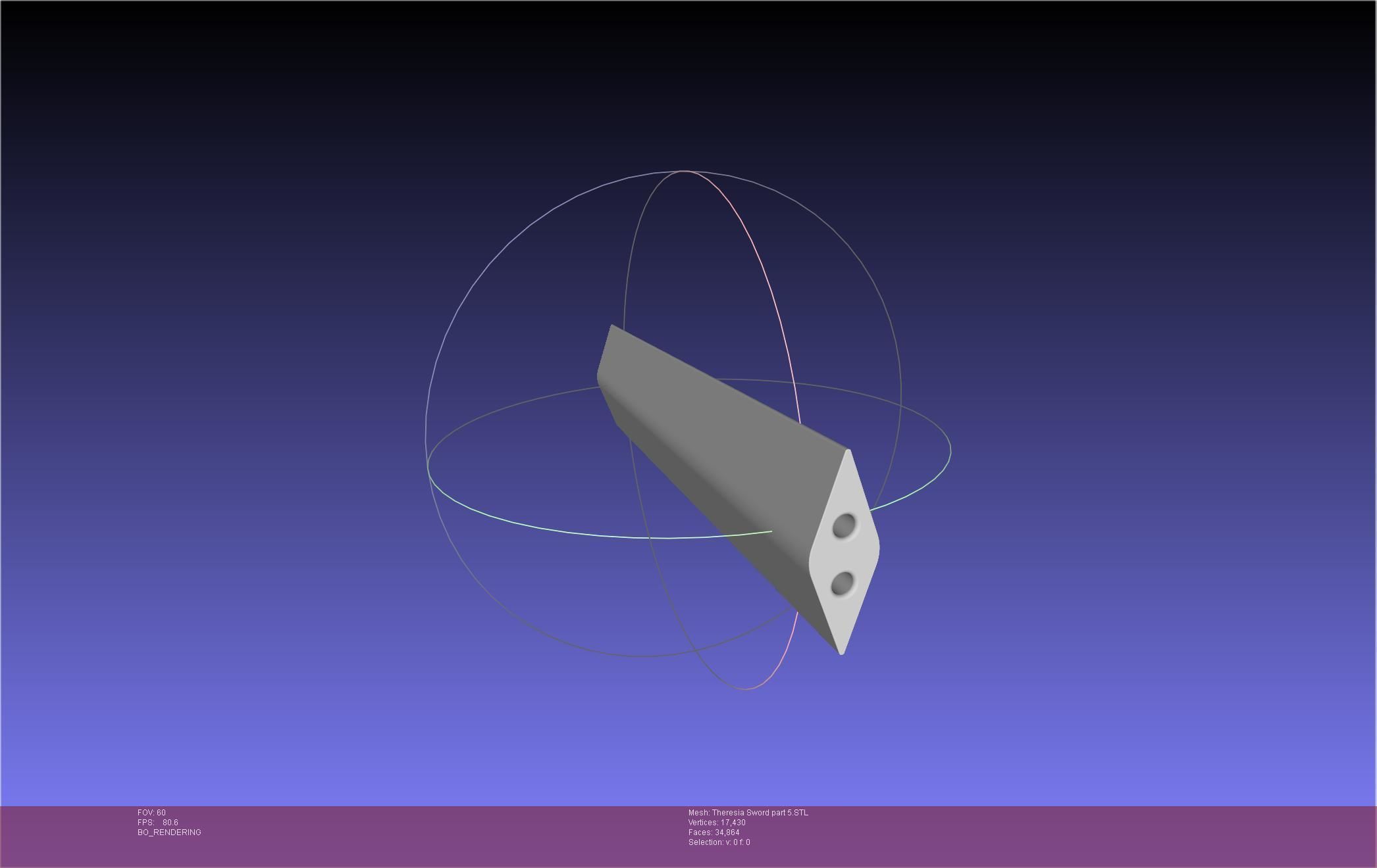 Re Zero Theresia Van Astrea Sword 3D print model_67