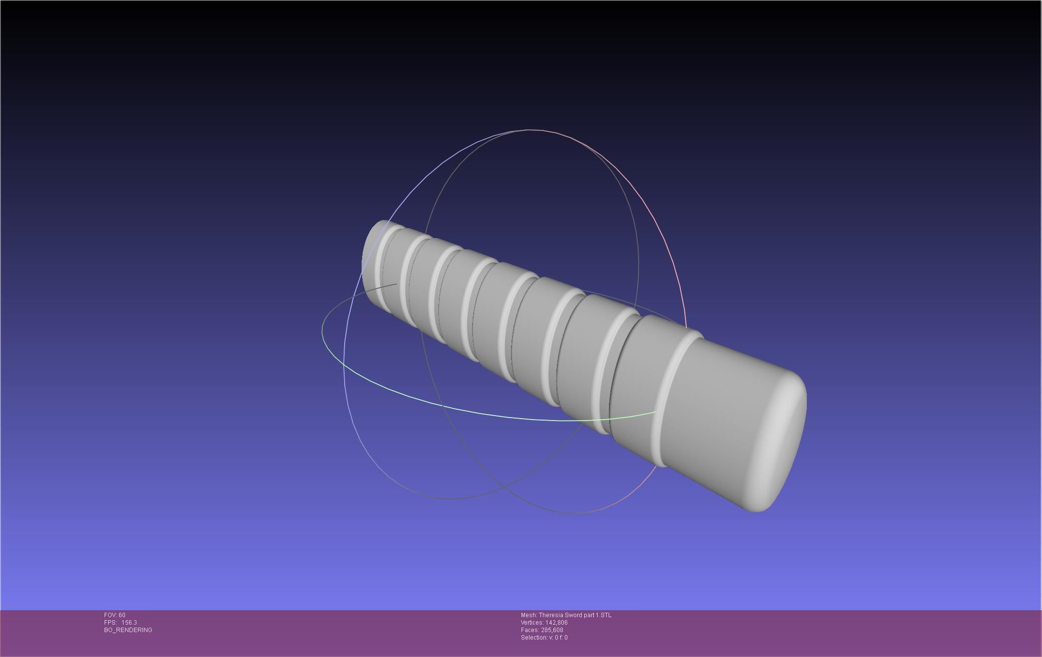 Re Zero Theresia Van Astrea Sword 3D print model_42