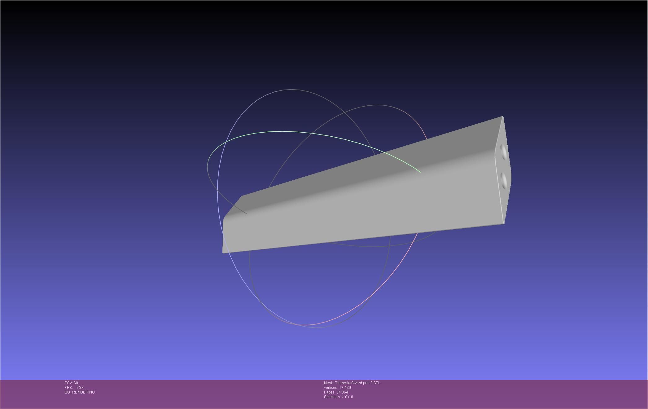 Re Zero Theresia Van Astrea Sword 3D print model_59