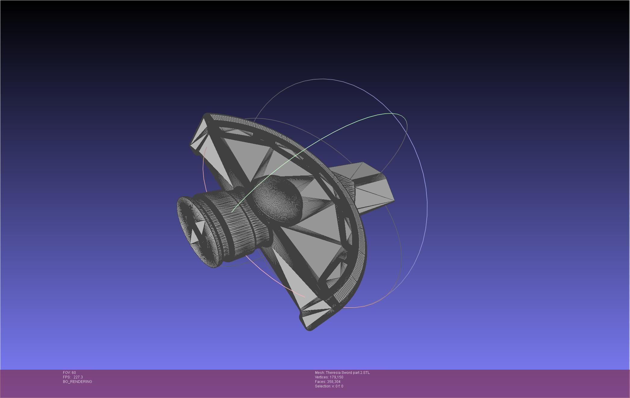 Re Zero Theresia Van Astrea Sword 3D print model_56