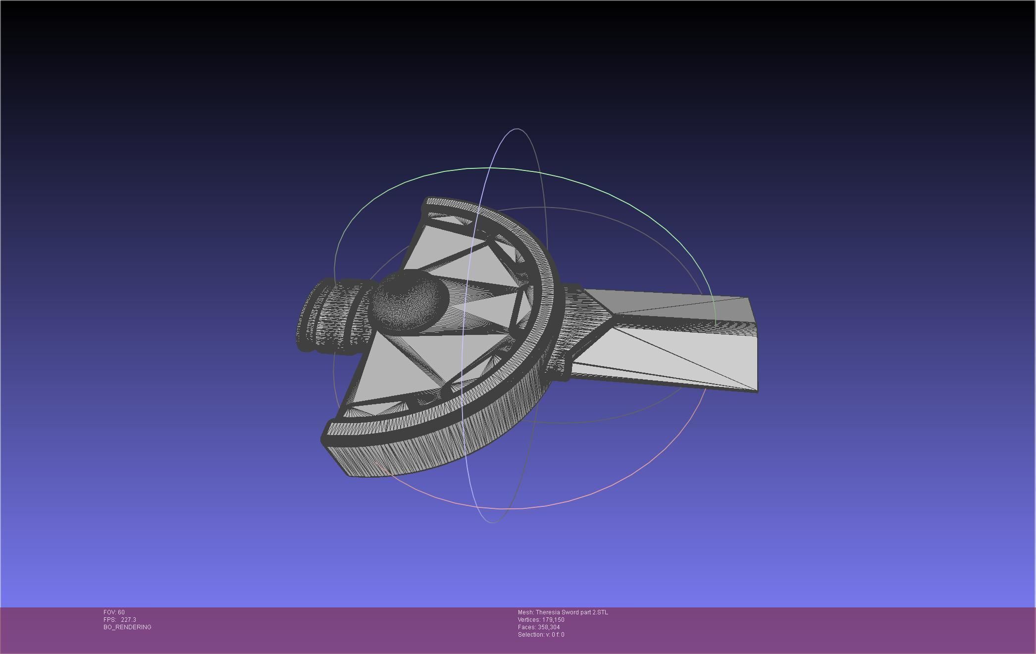Re Zero Theresia Van Astrea Sword 3D print model_55