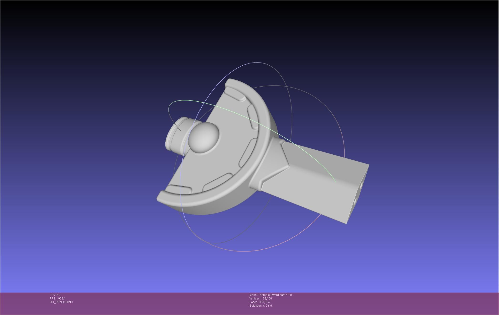 Re Zero Theresia Van Astrea Sword 3D print model_52