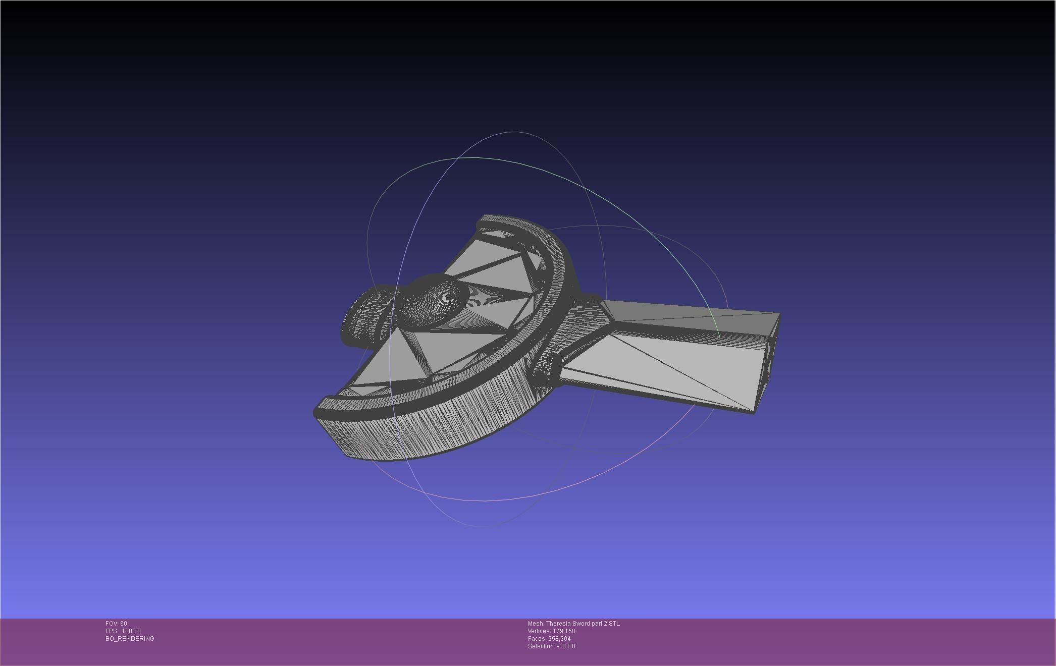 Re Zero Theresia Van Astrea Sword 3D print model_53