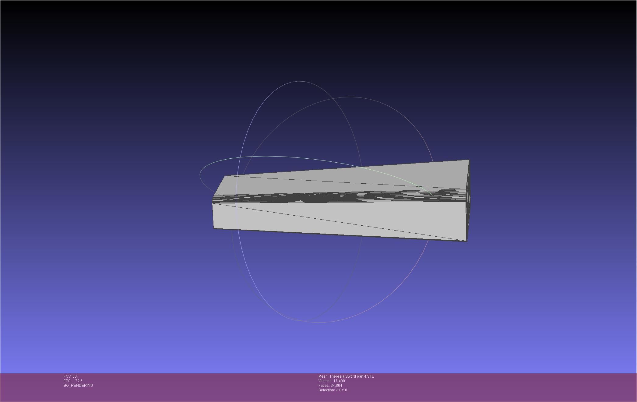 Re Zero Theresia Van Astrea Sword 3D print model_66