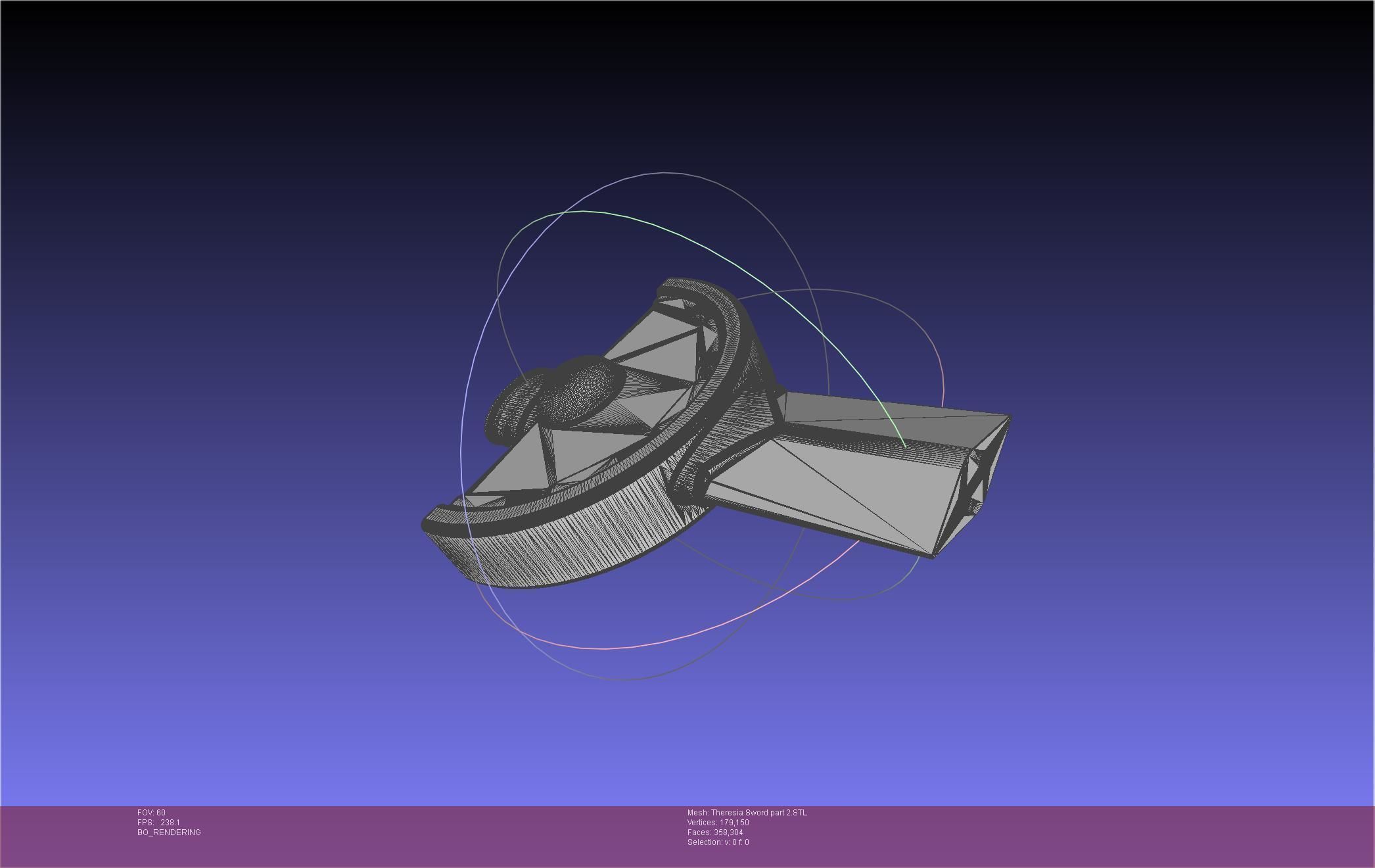 Re Zero Theresia Van Astrea Sword 3D print model_54