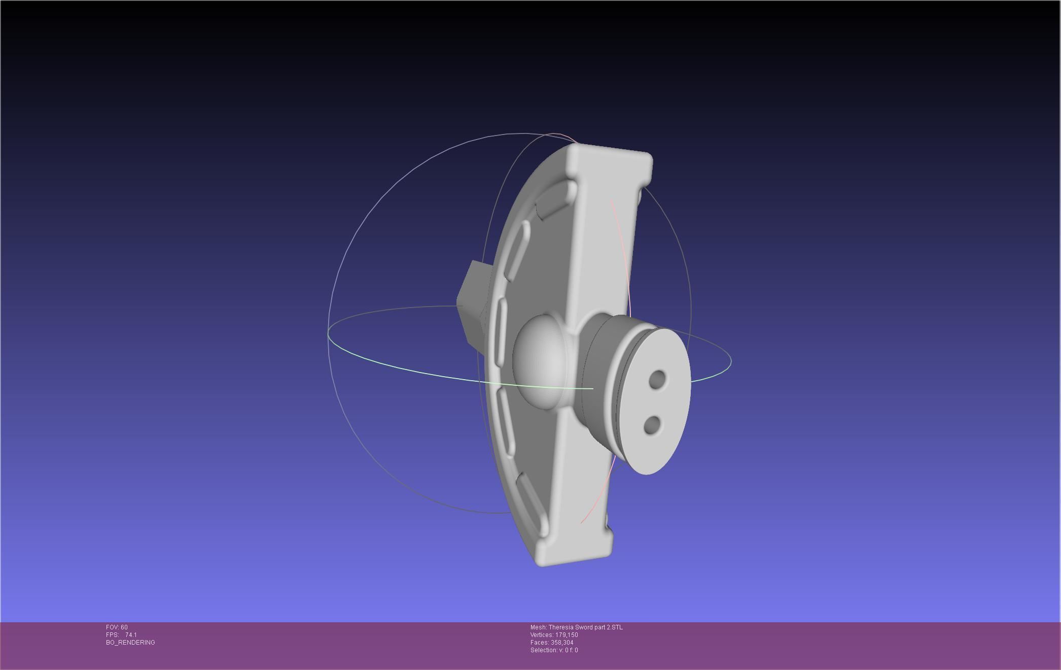 Re Zero Theresia Van Astrea Sword 3D print model_47