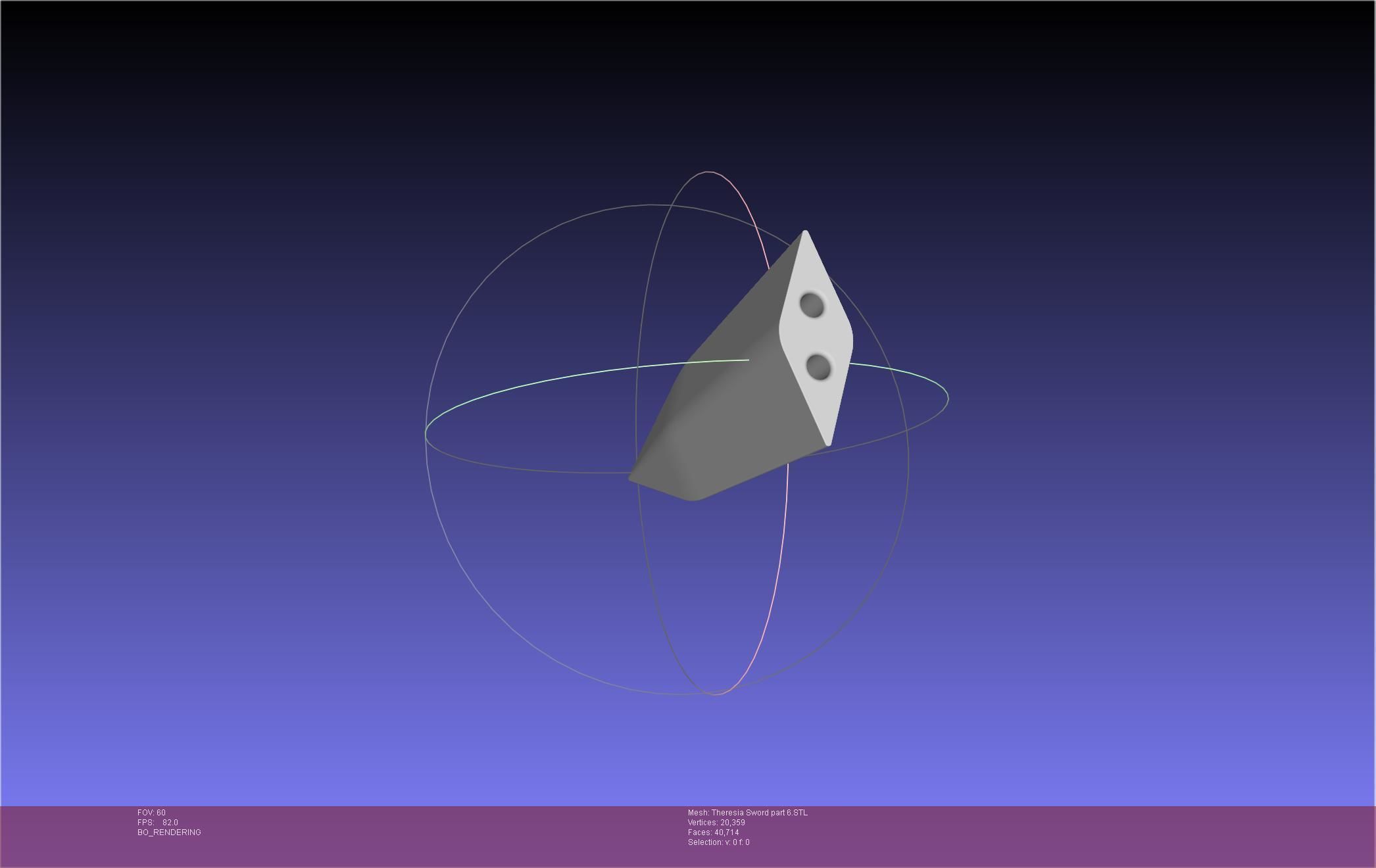 Re Zero Theresia Van Astrea Sword 3D print model_70