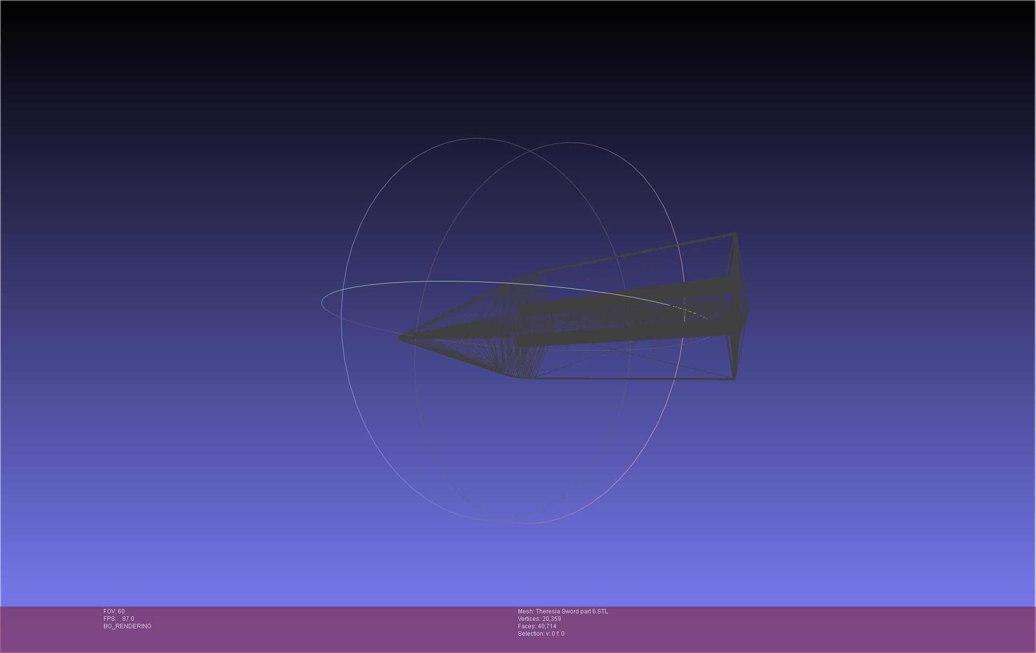 Re Zero Theresia Van Astrea Sword 3D print model_77