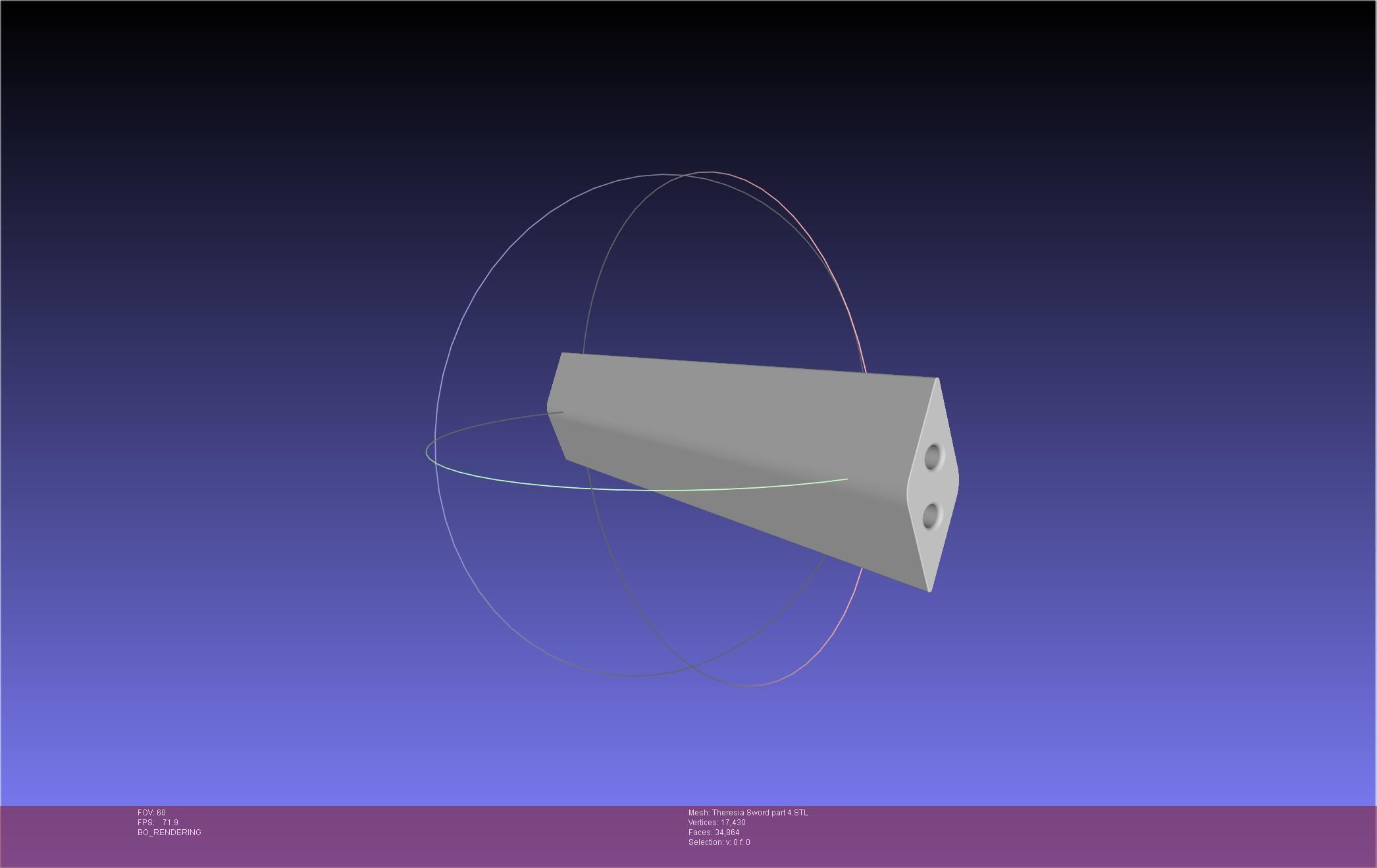 Re Zero Theresia Van Astrea Sword 3D print model_64