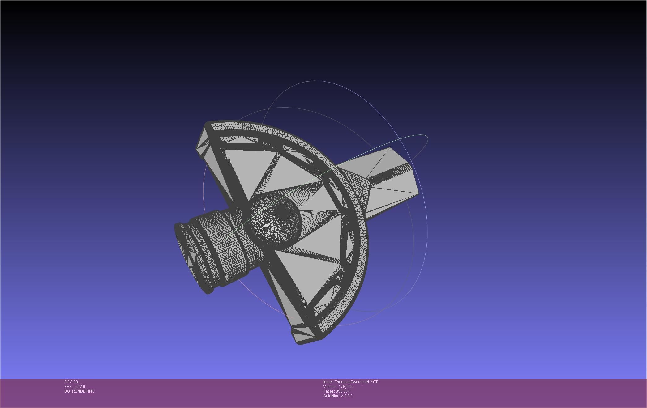 Re Zero Theresia Van Astrea Sword 3D print model_57
