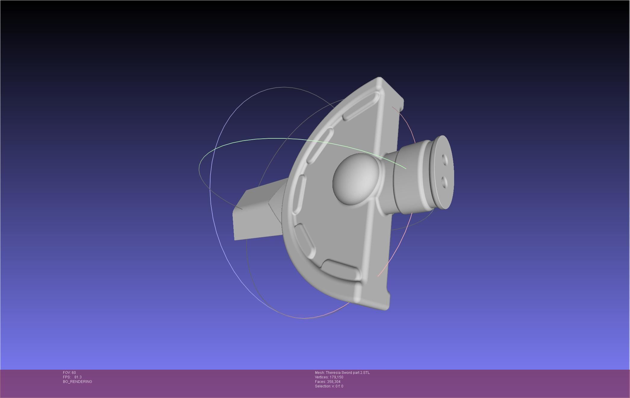 Re Zero Theresia Van Astrea Sword 3D print model_48