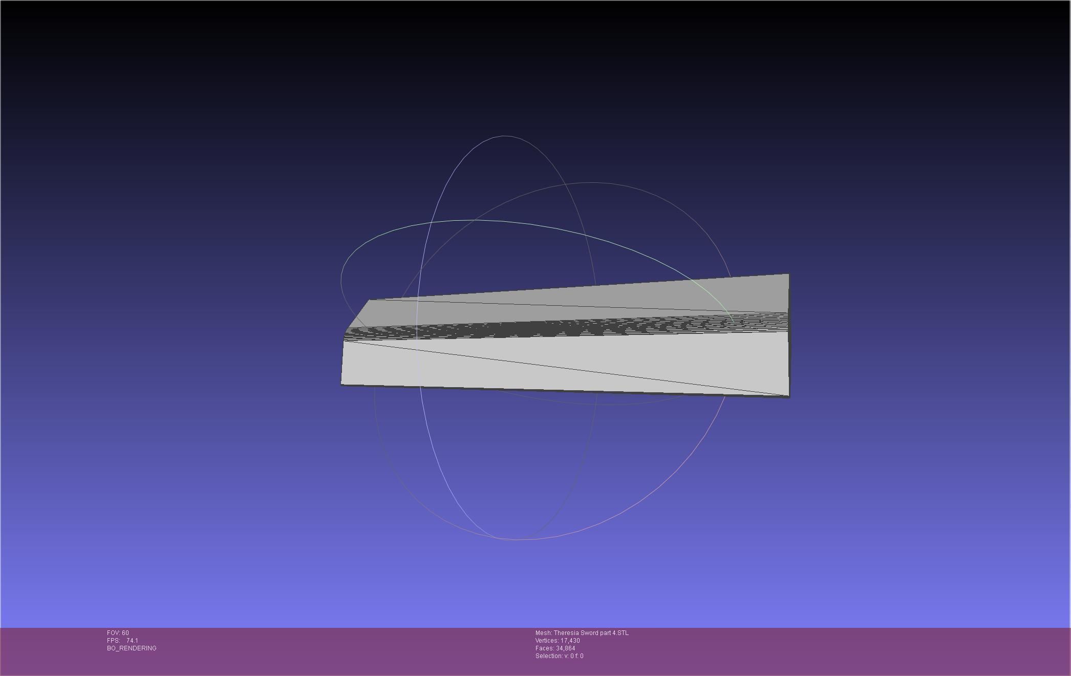 Re Zero Theresia Van Astrea Sword 3D print model_65