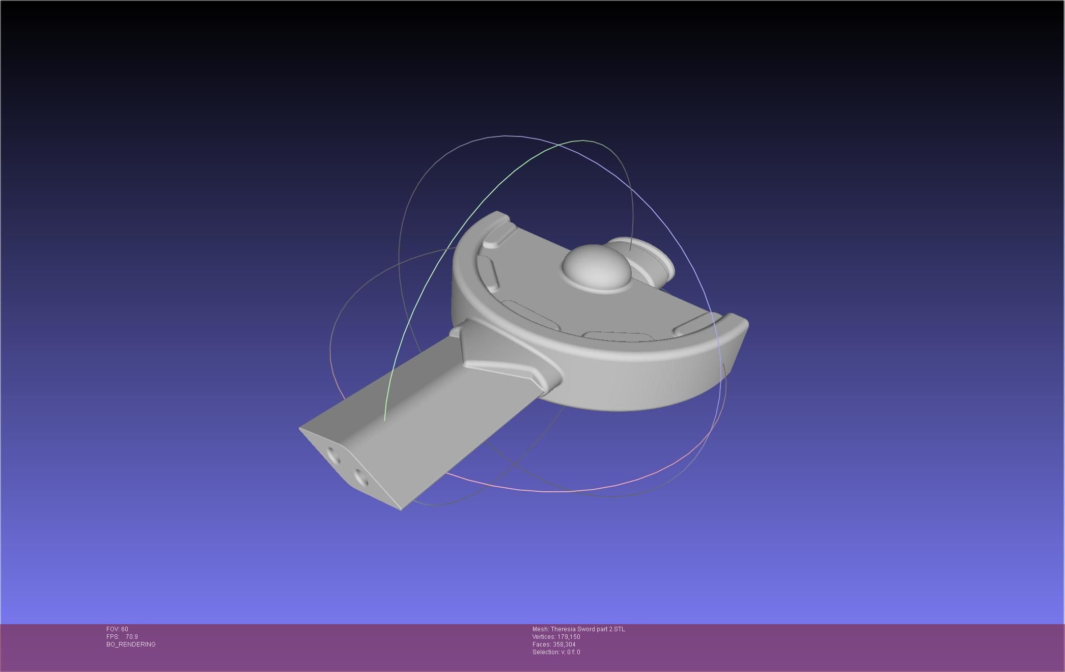 Re Zero Theresia Van Astrea Sword 3D print model_51