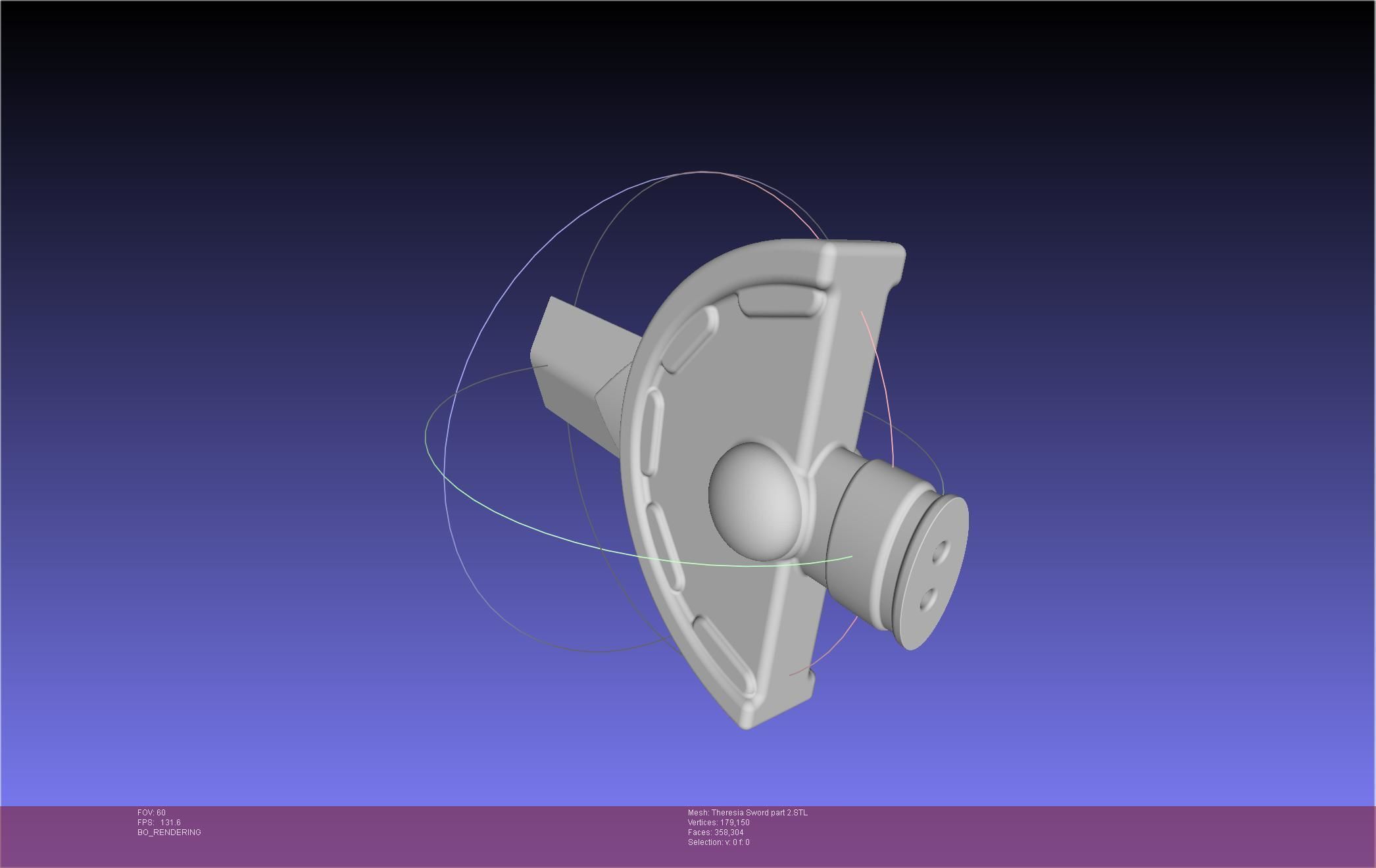 Re Zero Theresia Van Astrea Sword 3D print model_46