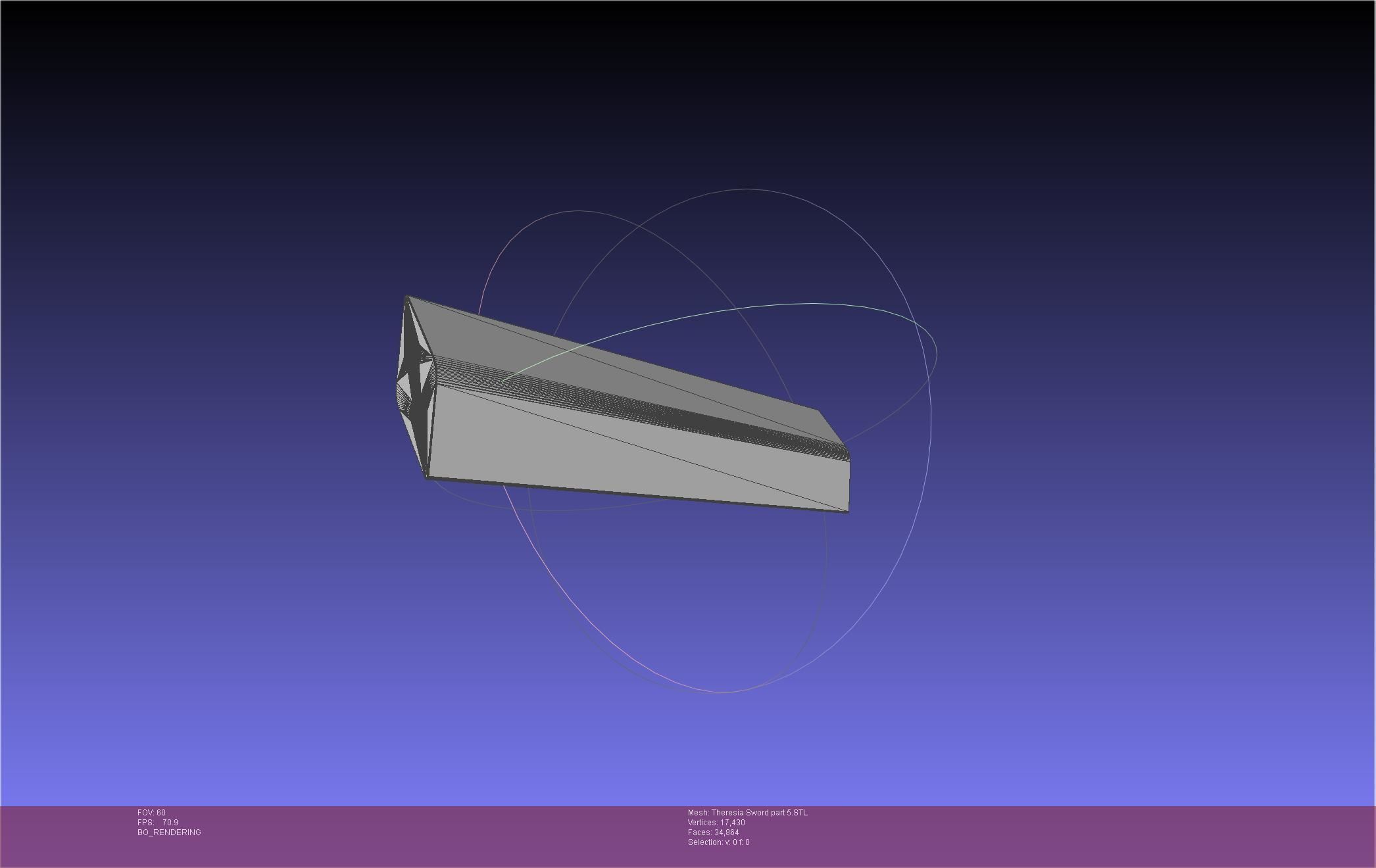 Re Zero Theresia Van Astrea Sword 3D print model_69