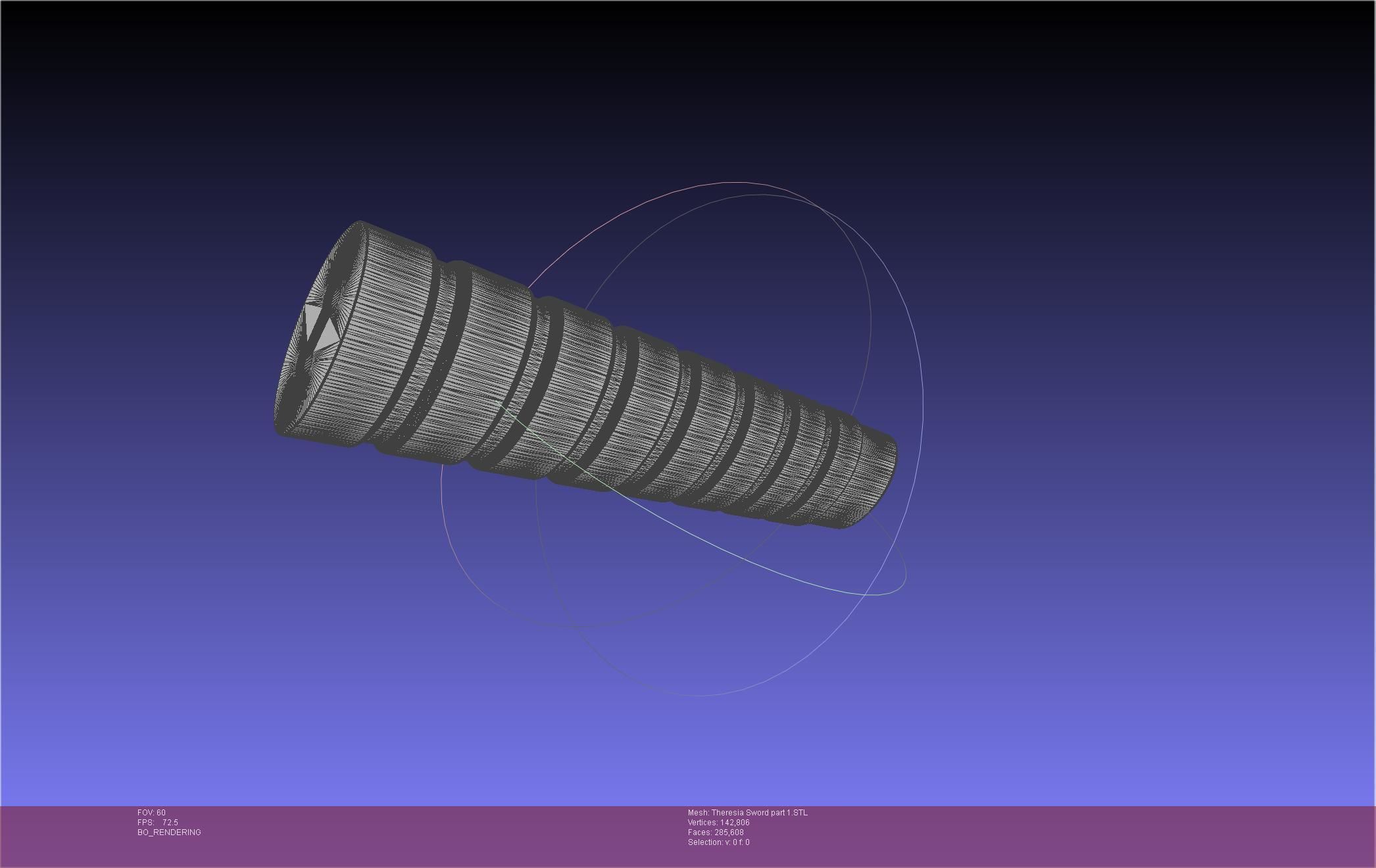 Re Zero Theresia Van Astrea Sword 3D print model_43