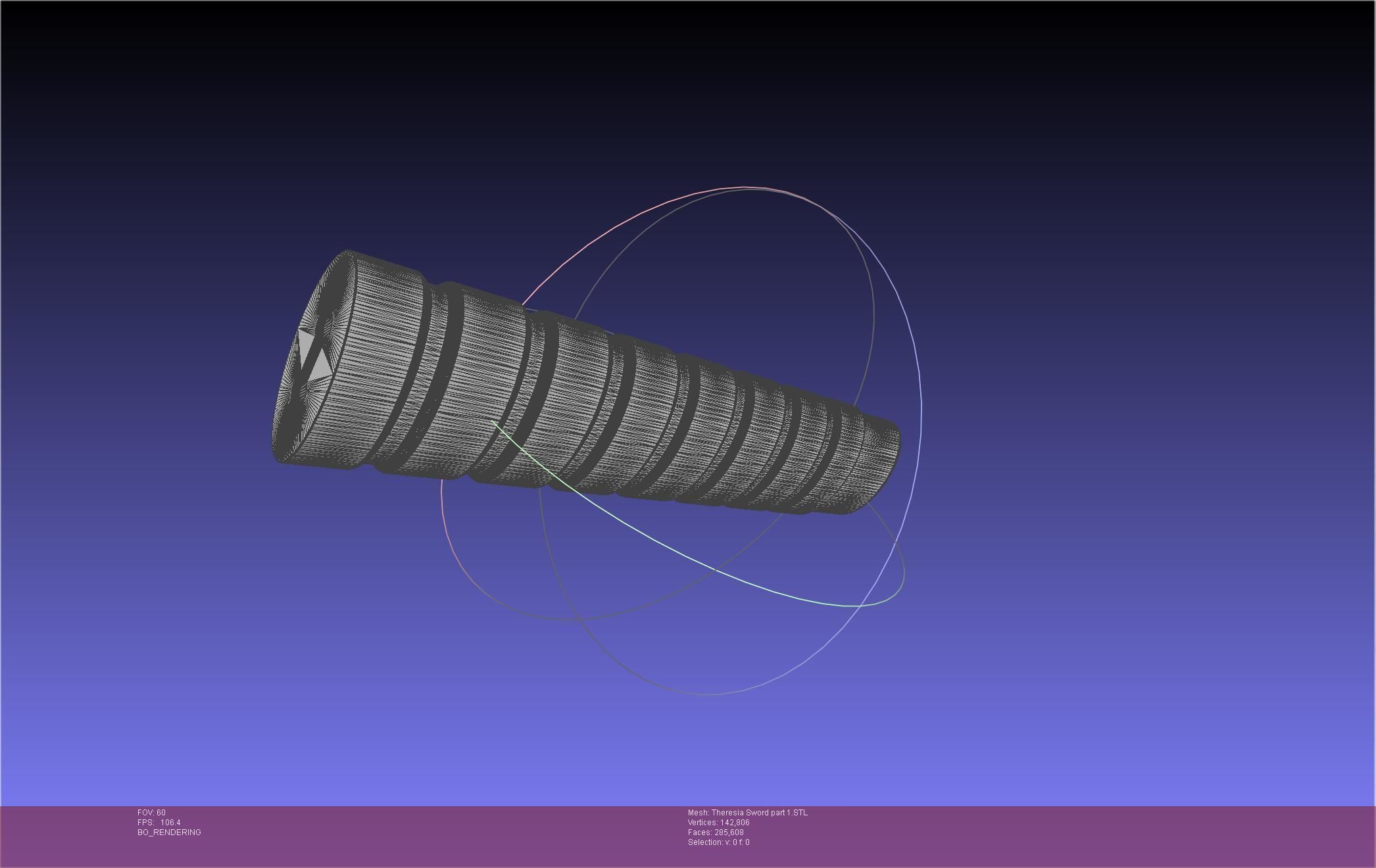 Re Zero Theresia Van Astrea Sword 3D print model_44