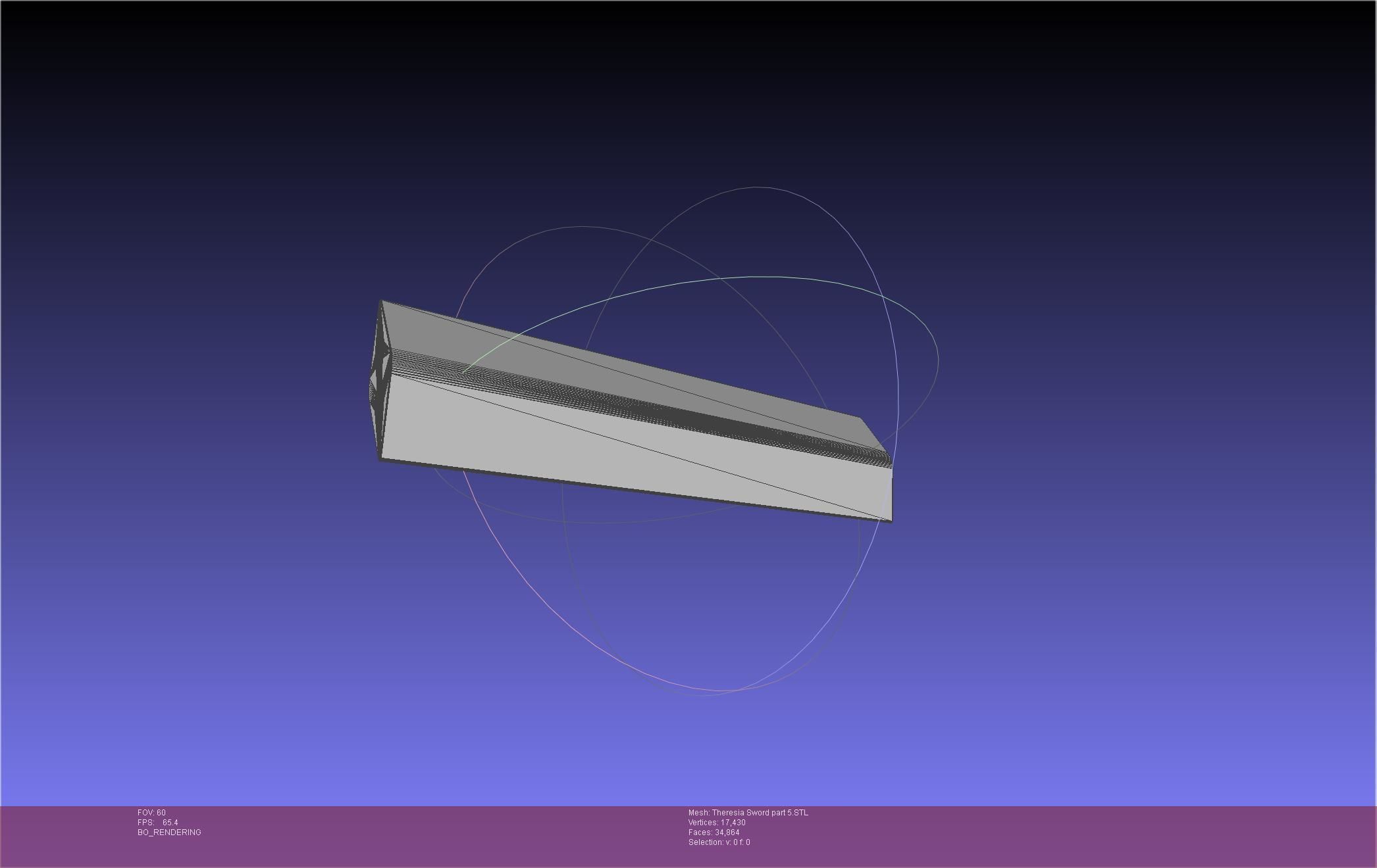 Re Zero Theresia Van Astrea Sword 3D print model_68