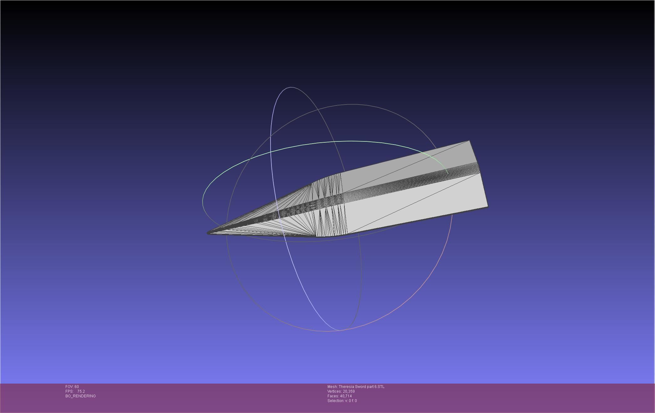 Re Zero Theresia Van Astrea Sword 3D print model_75