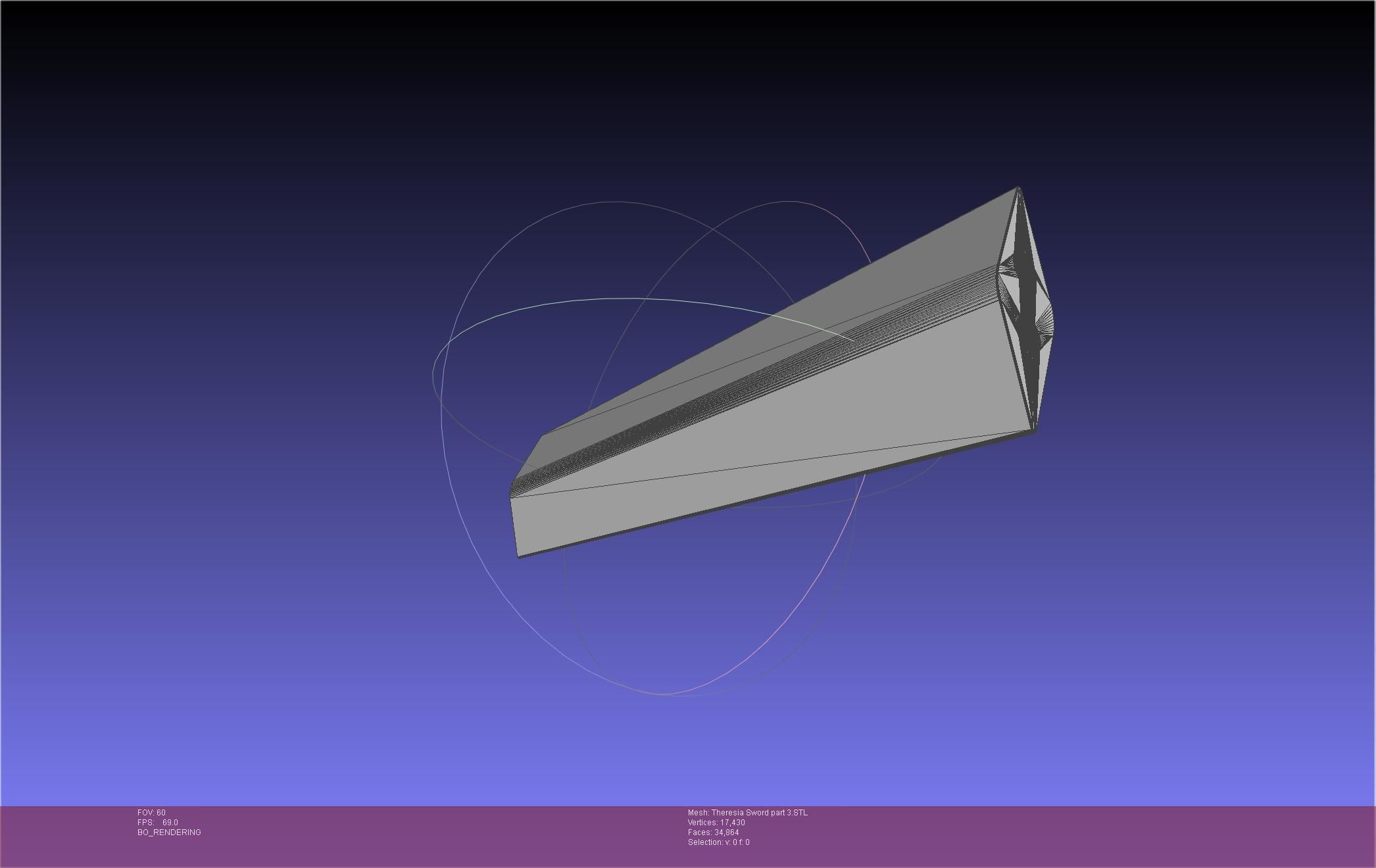 Re Zero Theresia Van Astrea Sword 3D print model_63