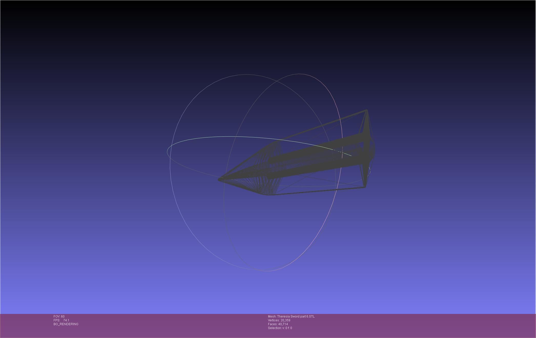 Re Zero Theresia Van Astrea Sword 3D print model_76