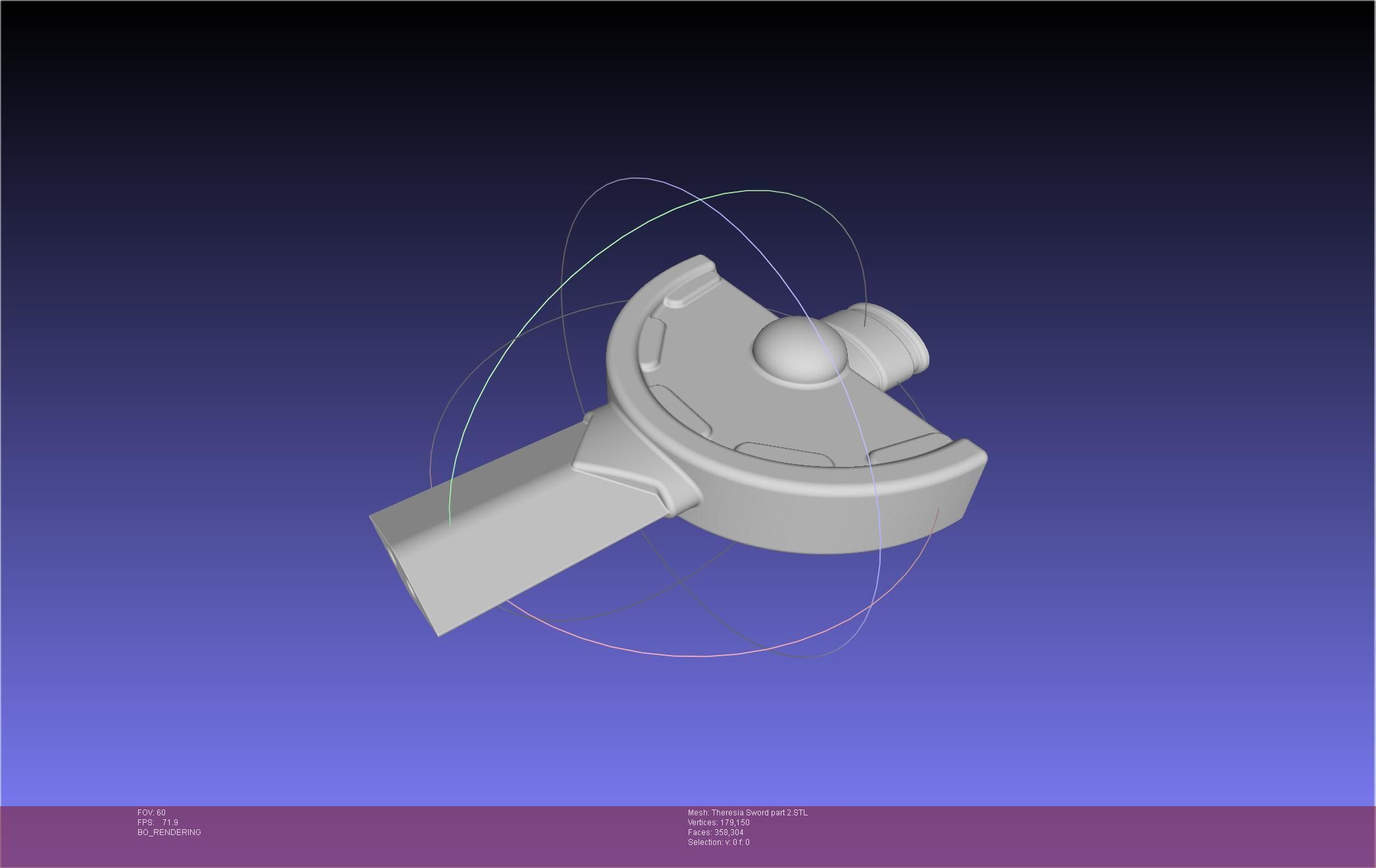 Re Zero Theresia Van Astrea Sword 3D print model_50