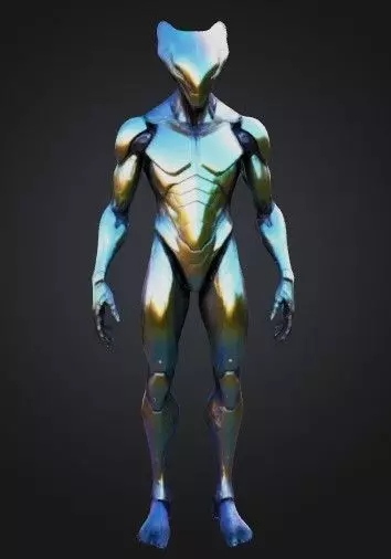 Humanoid 3D model_0