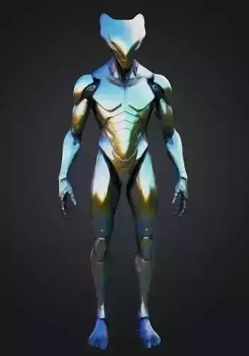 Humanoid 3D model