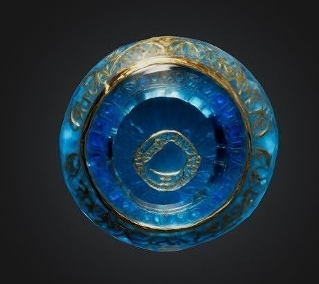 Bleu ring 3D print model