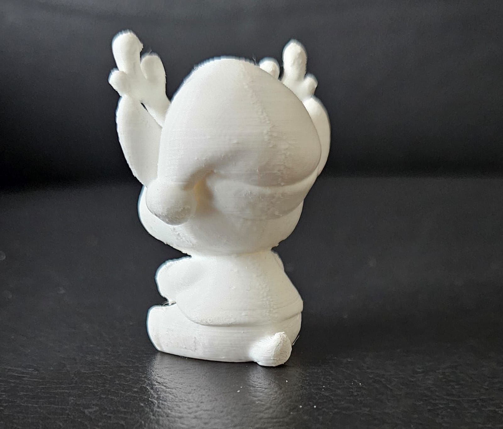 Heart Xmas Reindeer 3D print model_8