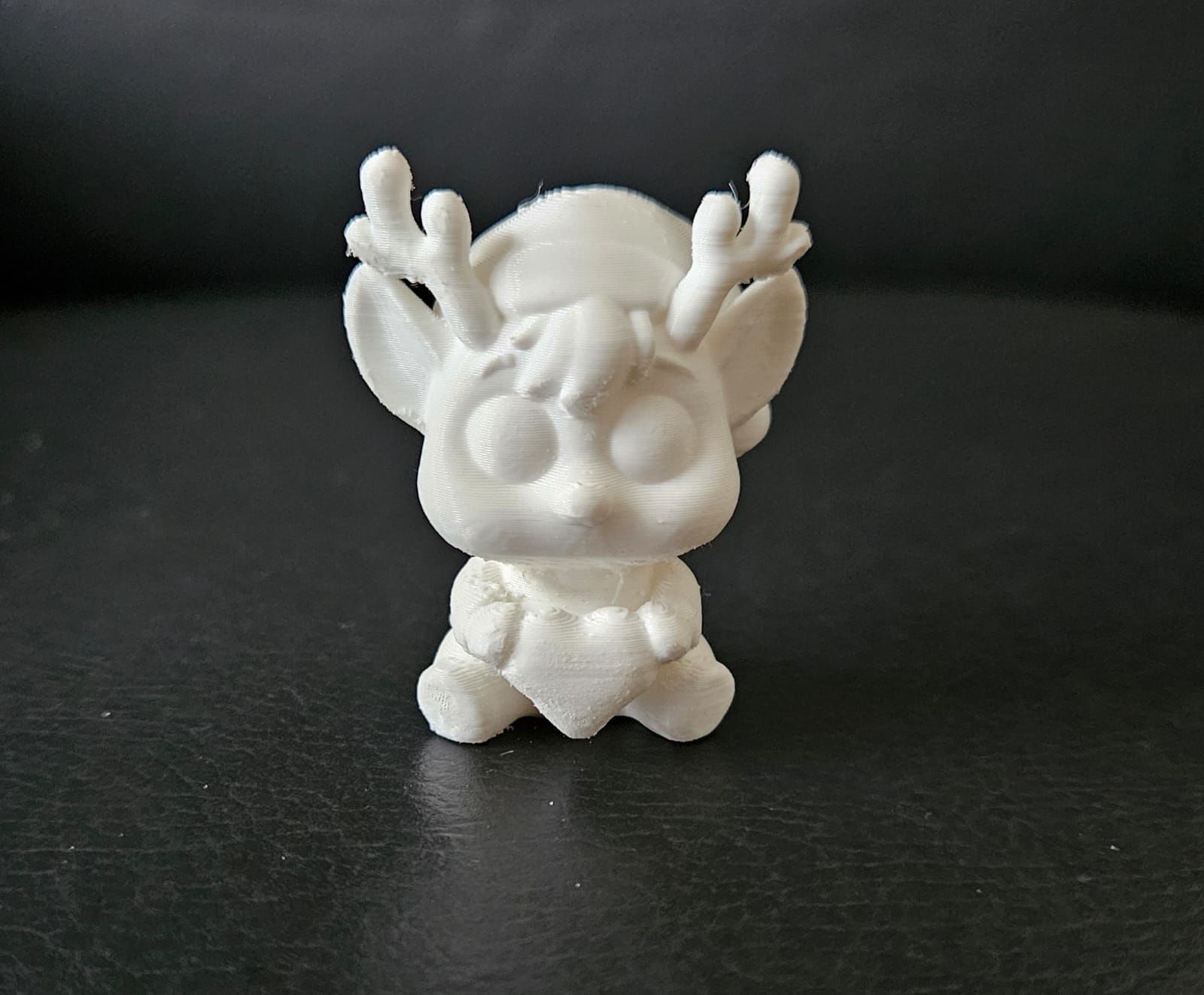 Heart Xmas Reindeer 3D print model_11