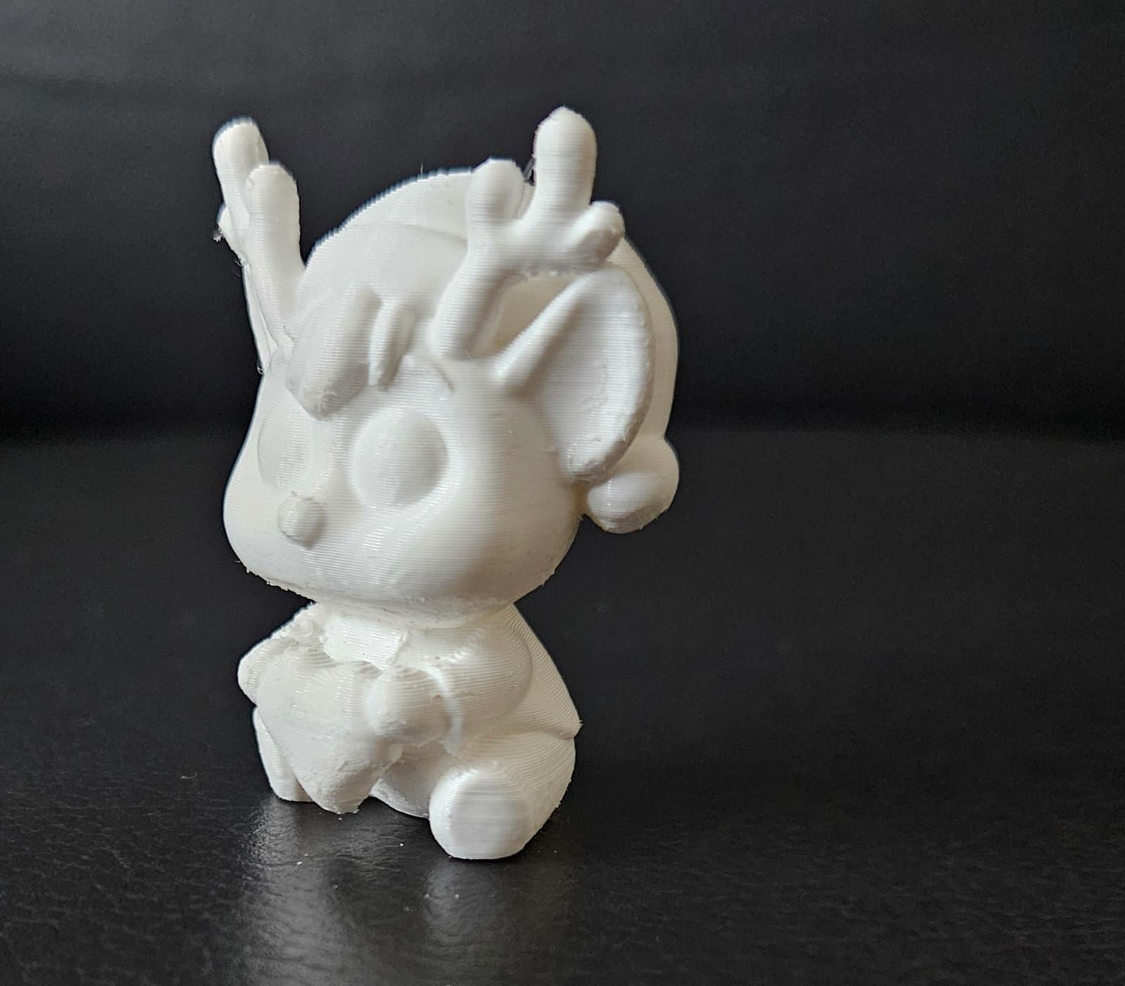 Heart Xmas Reindeer 3D print model_10