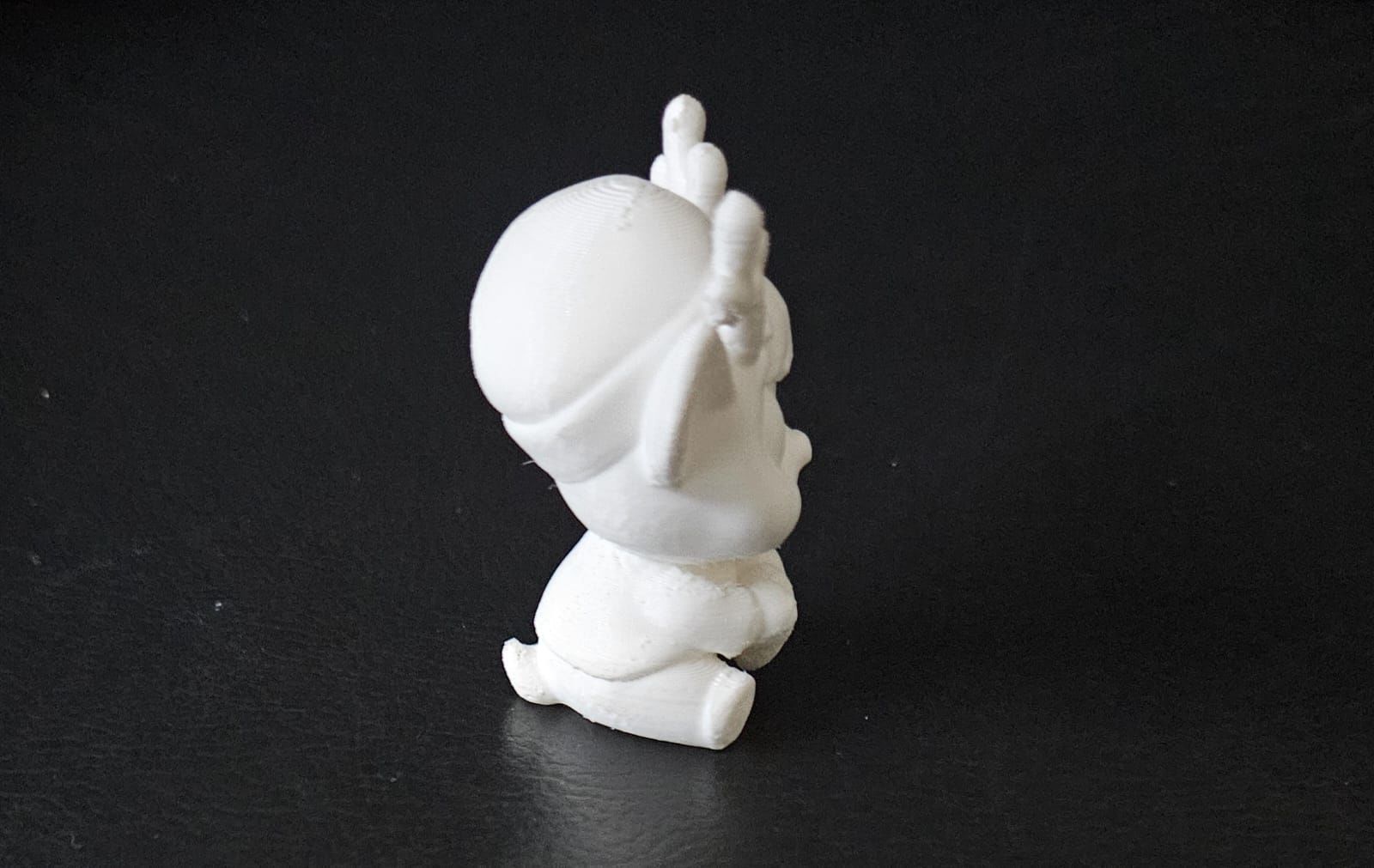 Heart Xmas Reindeer 3D print model_6