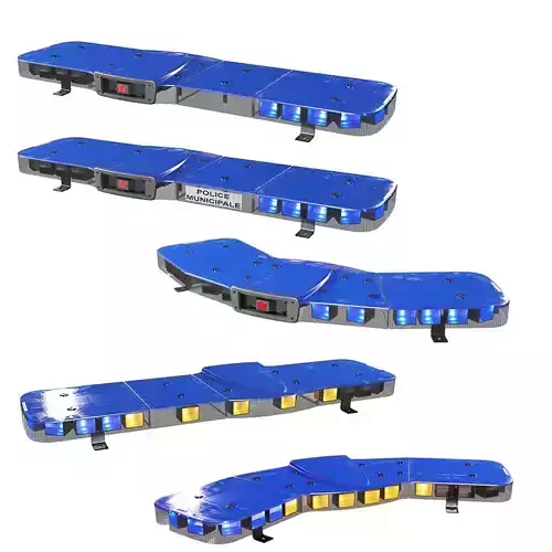 Federal Signal Ultra Victory and Bifrost 3D Model Collection