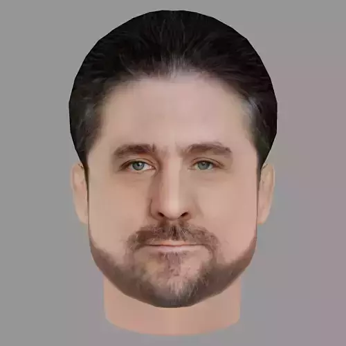 Phillip Schurer Head - Low poly head for game