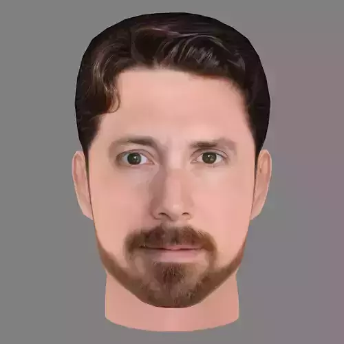 Tom Morton Head - Low poly head for game