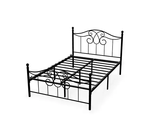 Metal Bed Frame Full Size 3D model