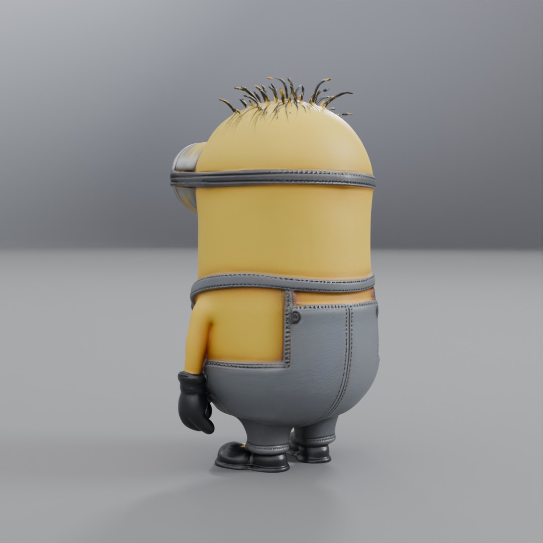 Minions 3D model_2