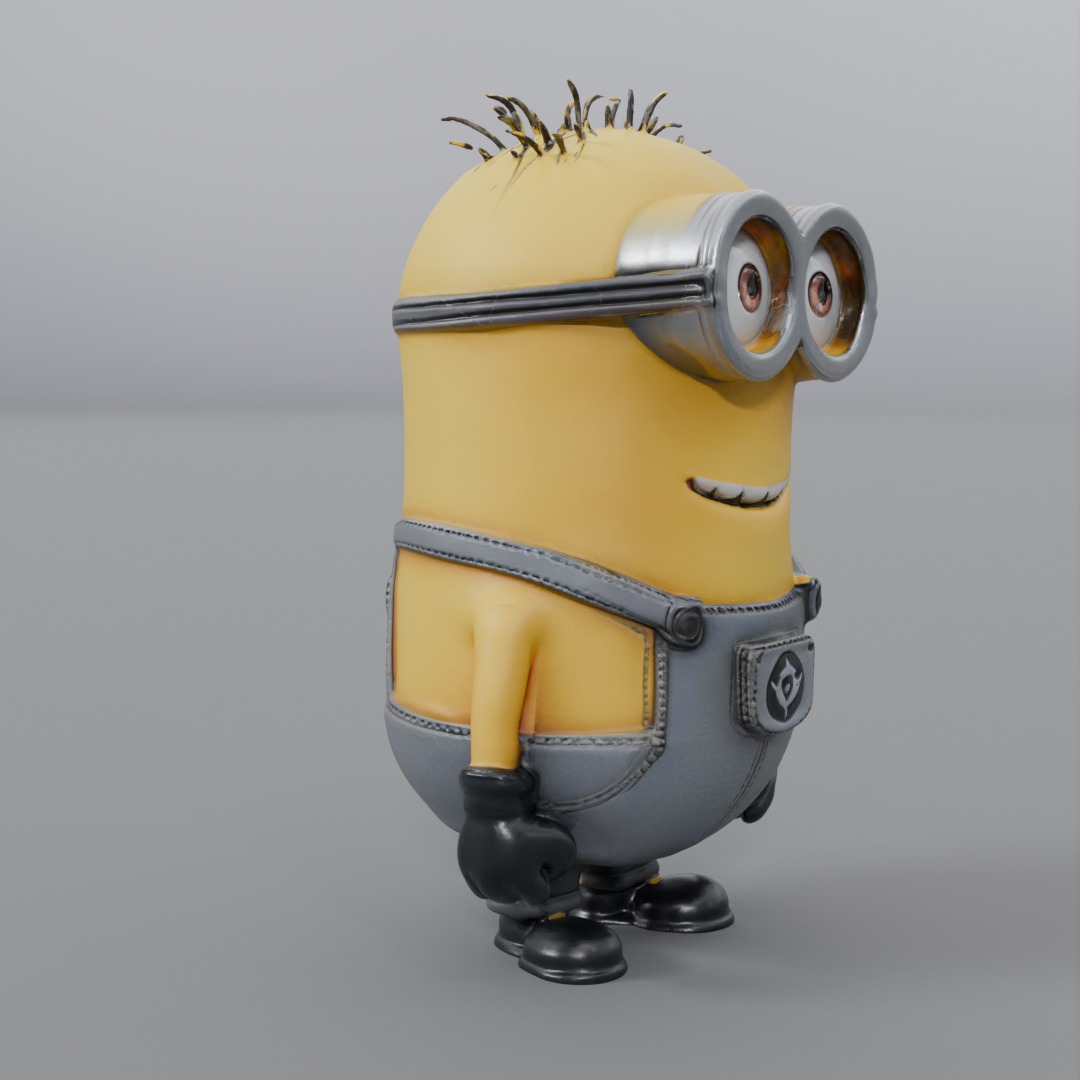 Minions 3D model_1