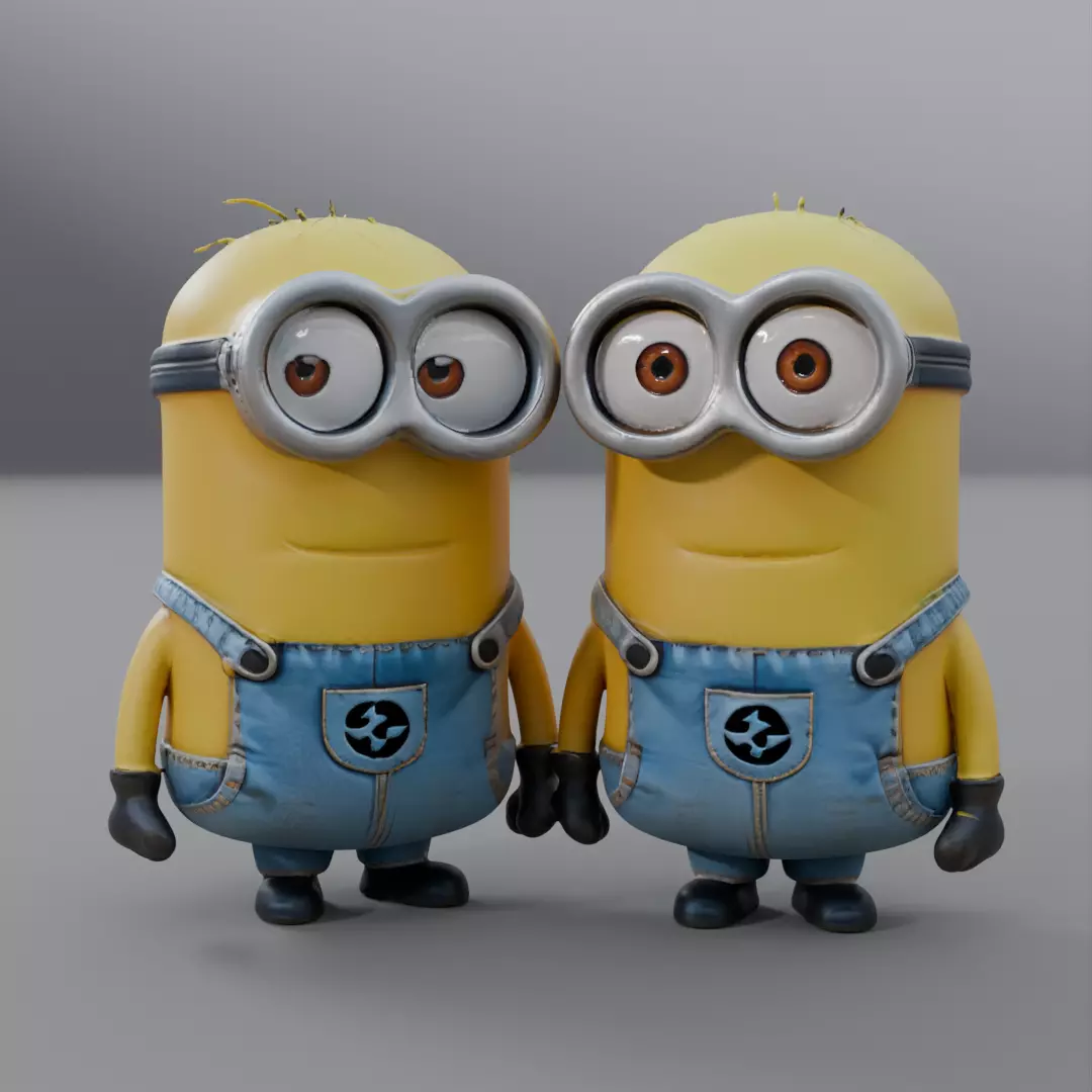 Minions 3D model_0
