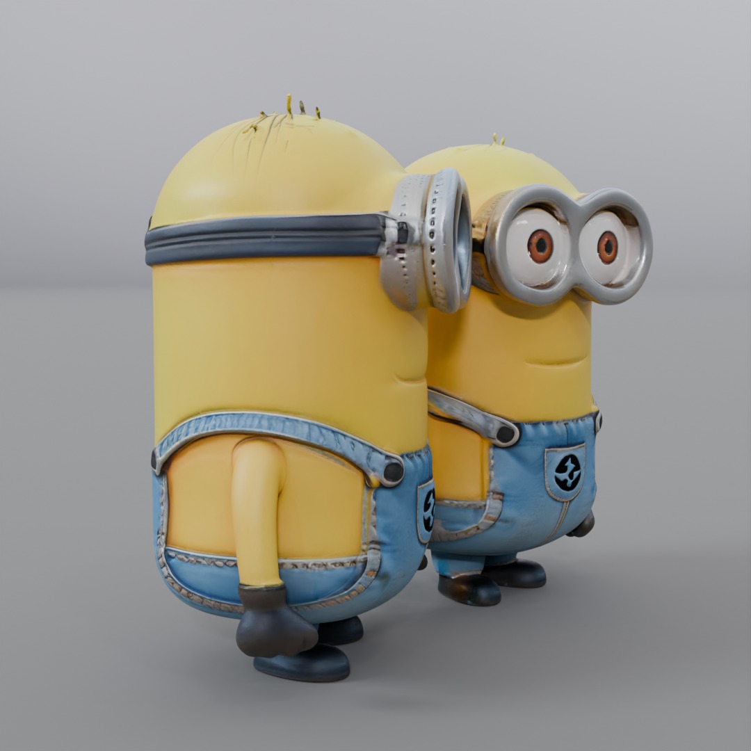 Minions 3D model_1