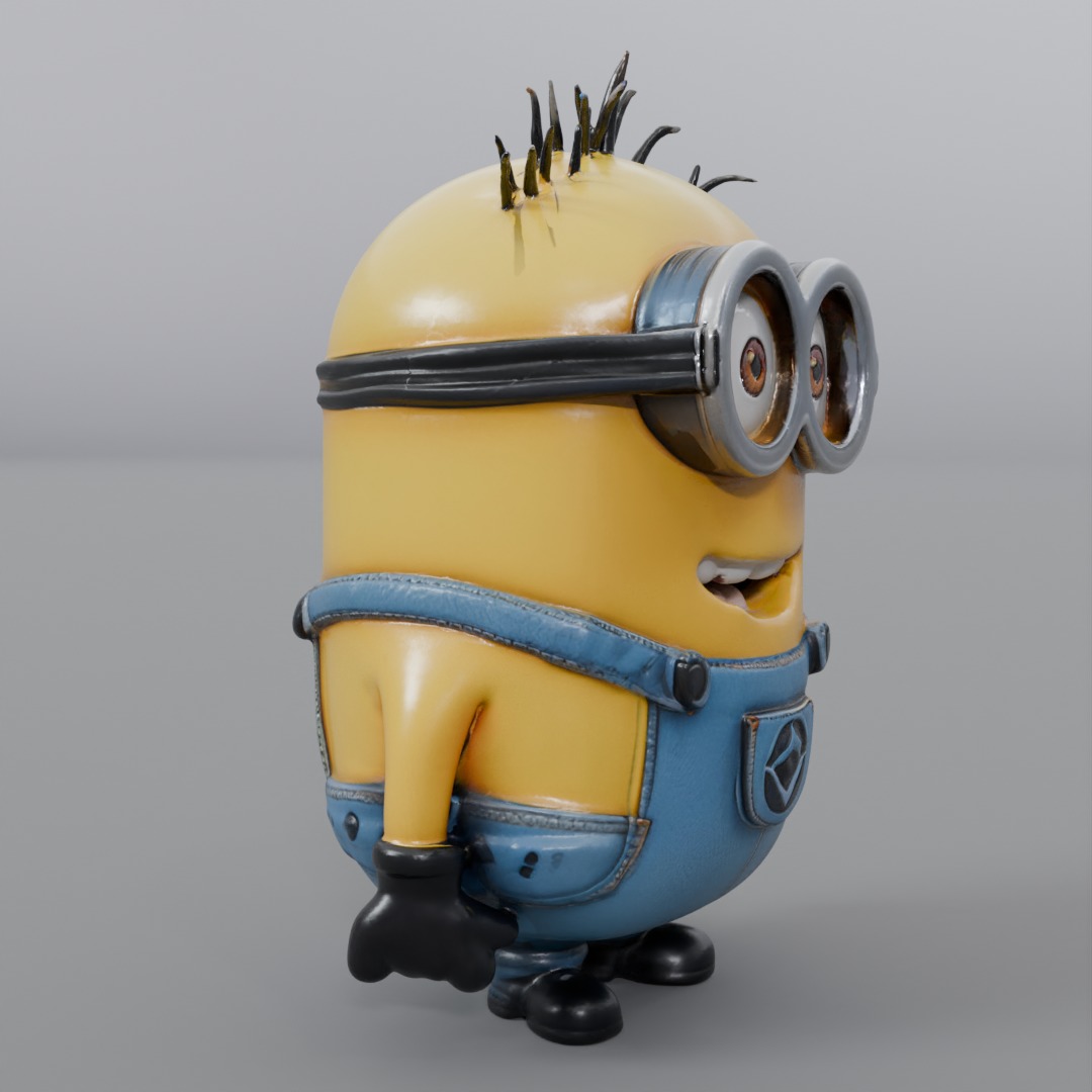 Minions 3D model_1