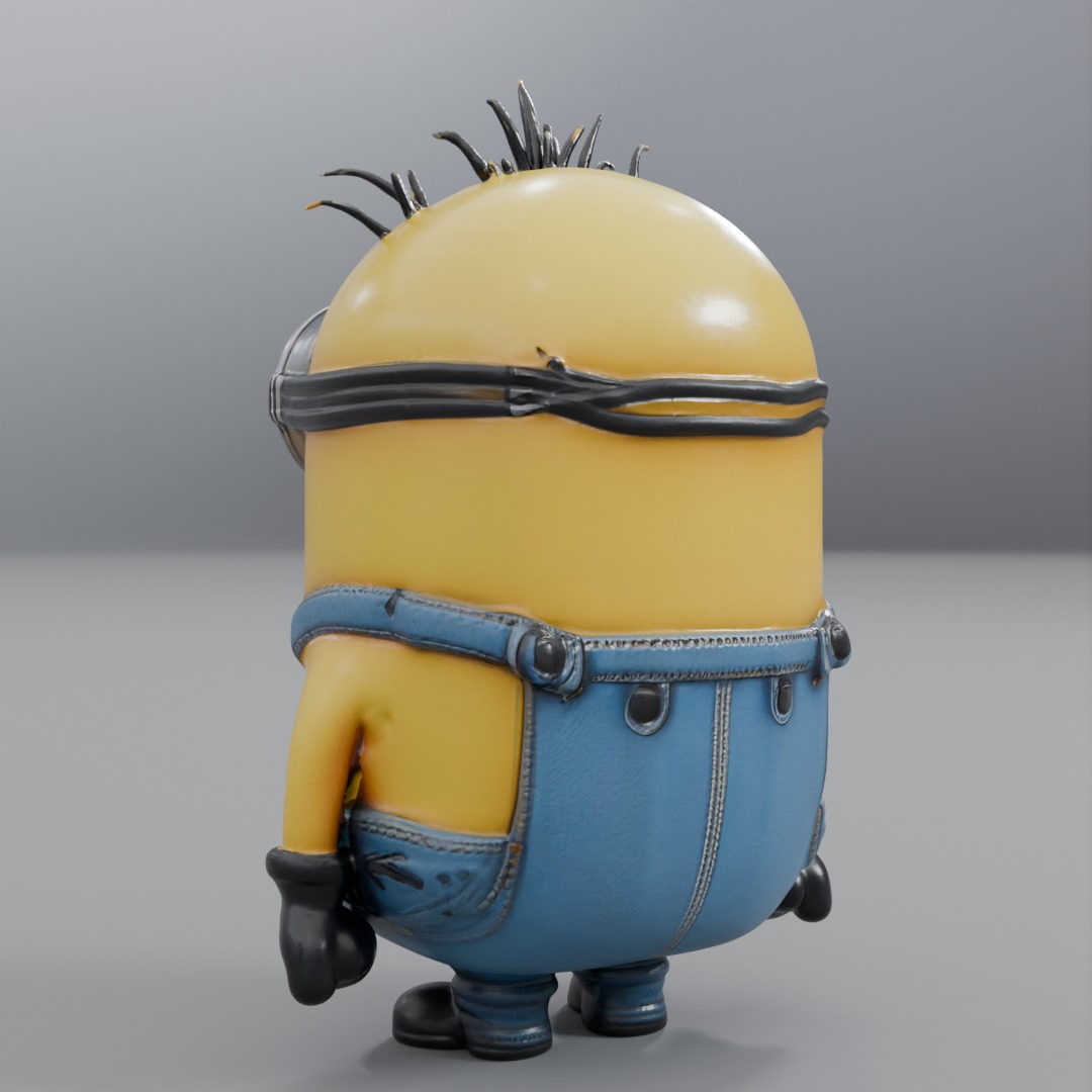 Minions 3D model_2
