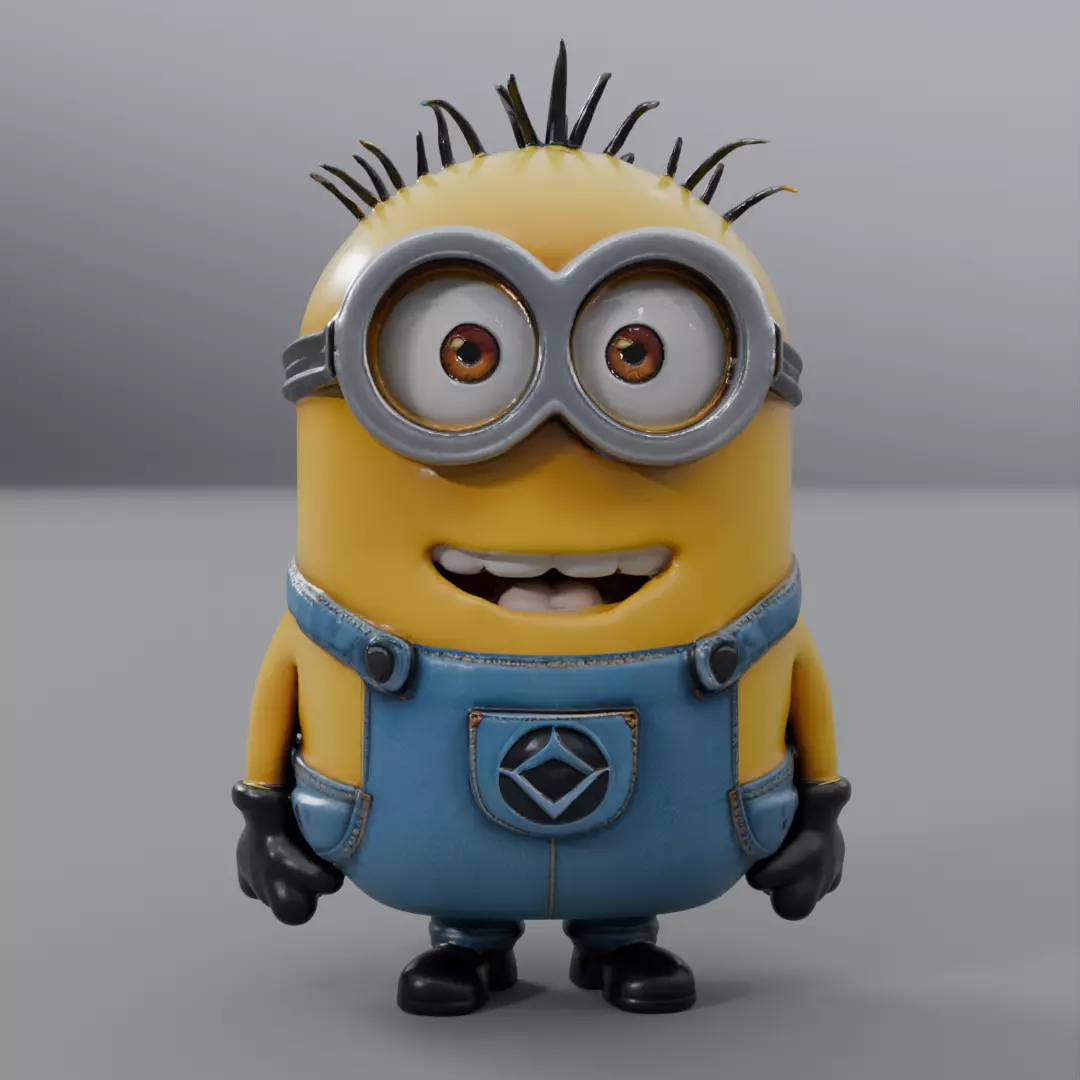 Minions 3D model_0