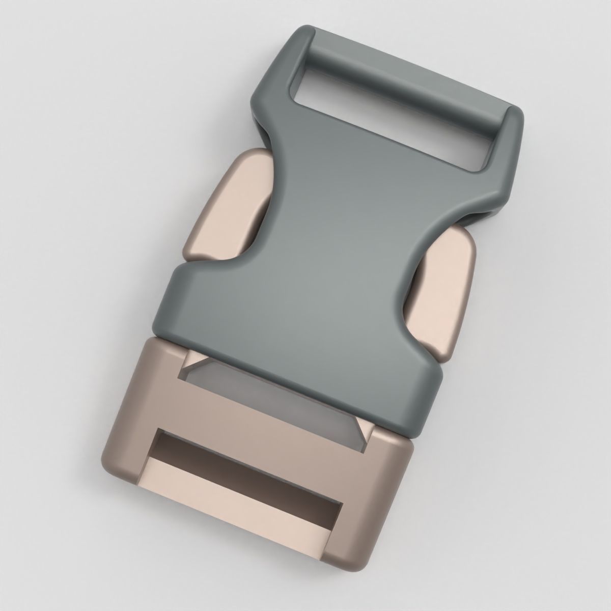 Snap Buckle 3D print model_13