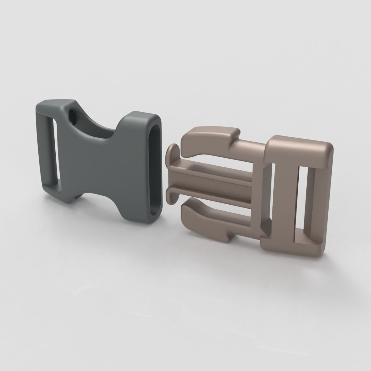 Snap Buckle 3D print model_8